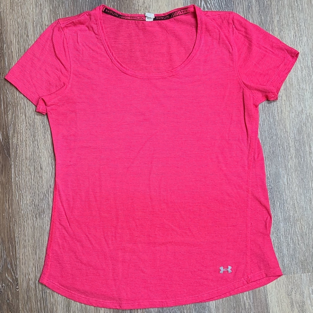 Under Armour Heat Gear Tee - Pink